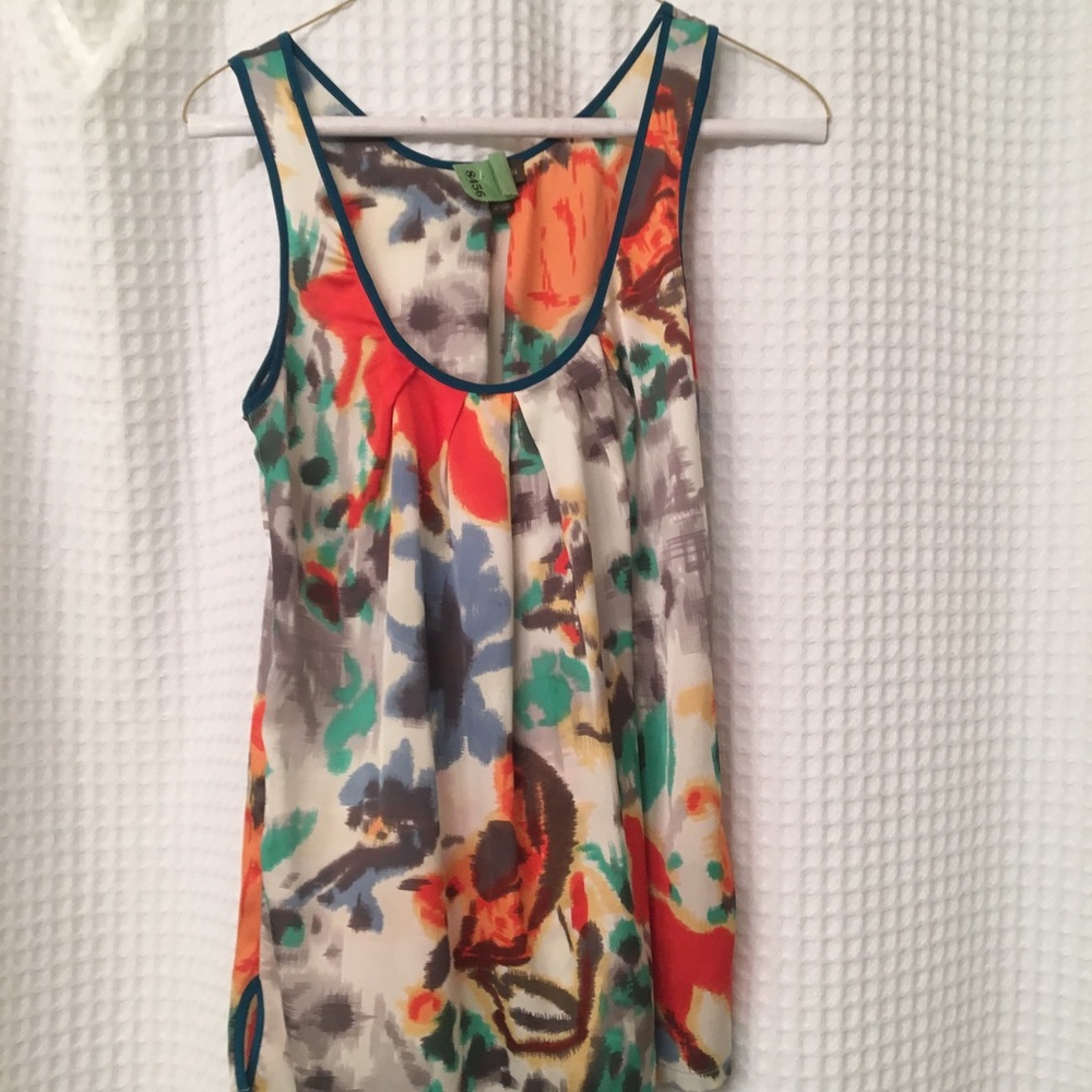 Dressy sleeveless blouse